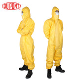 DU PONT Pro Safety Clothing Protective Coverall Chemicals Protective Clothing Sulfuric Acid Alkali Safety Coveralls Waterproof