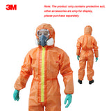 3M 4690 Protection Suit Protective Coverall Chemical Liquid Nuclear Radiation Protection Suit Acid & Alkali Resistant Overalls