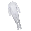 Anti-static Coverall With Respirator-Fit Hood Soft Bottom Shoes Anti chemical liquid splash Radiation protection particles