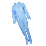 Anti-static Coverall With Respirator-Fit Hood Soft Bottom Shoes Anti chemical liquid splash Radiation protection particles