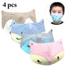 4pcs Kids  Anti Dust-Anti Virus Mask