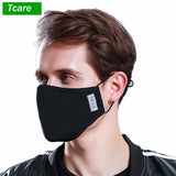 * Tcare Fashion Cotton PM2.5 Anti haze smog mouth Dust Mask + * Activated carbon filter paper * bacteria proof Flu Face Mask